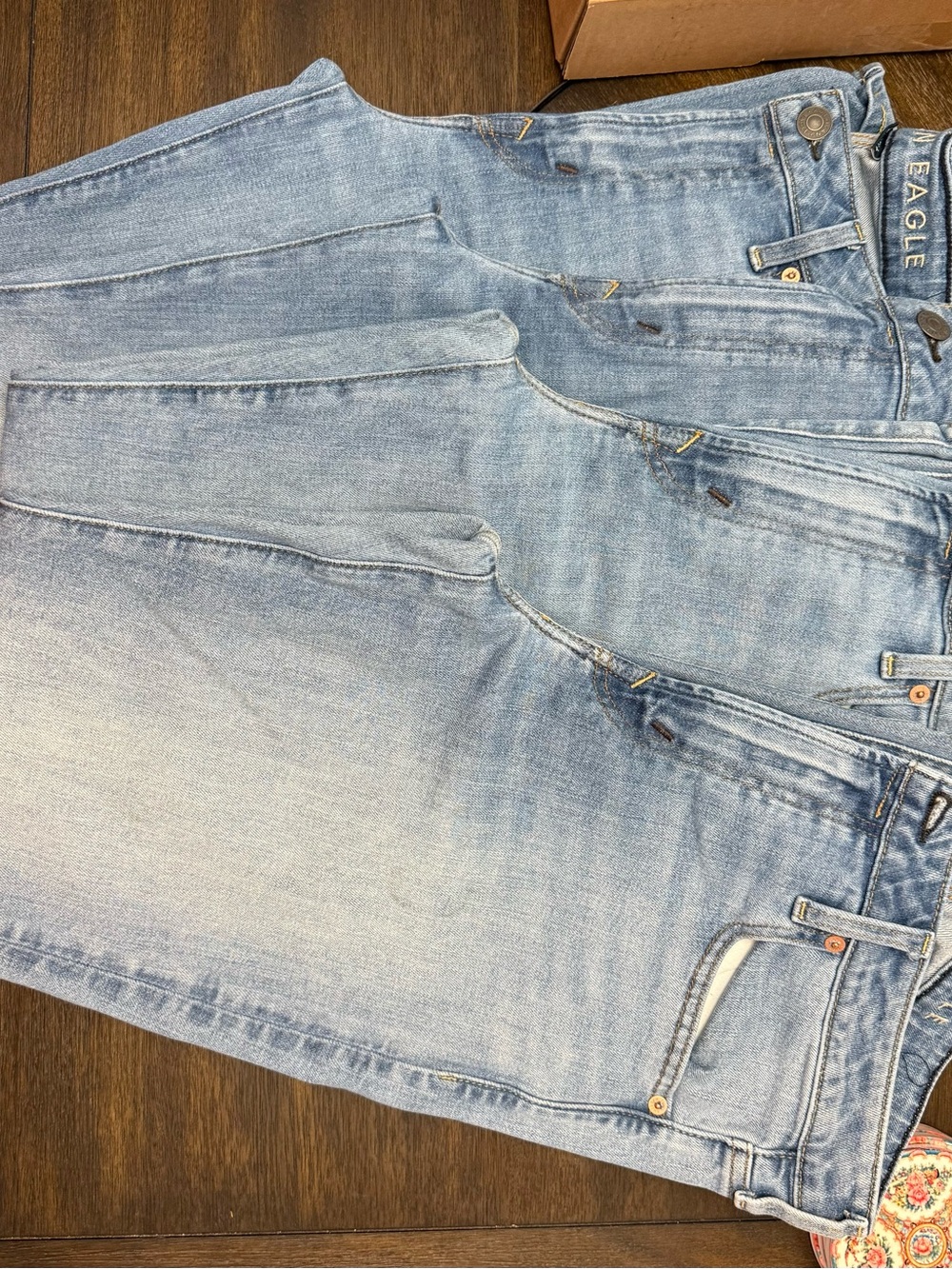 American Eagle Outfitters Light Blue Original Bootcut
